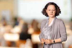 Prof. Dr. Sigrid Elsenbruch, Professorin für Medizinische Psychologie und Medizinische Soziologie an der Ruhr-Universität Bochum, Mitglied der Medizinische Fakultät am Universitätsklinikum Essen und Teilprojektleiterin in zwei Sonderforschungsbereichen. (c) SFB 289